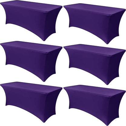 Obstal 6 Pack Stretch Spandex Table Covers by Obstal