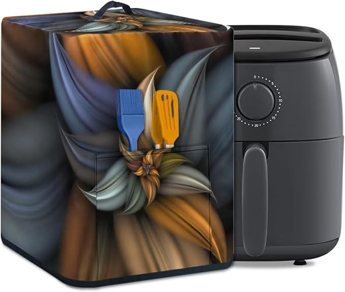 Air Fryer Oven Dust Cover with Handle and Pocket, Easy Cleaning Electric by NETILGEN