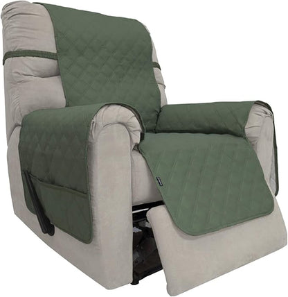 Easy-Going Sofa Slipcover Waterproof Recliner Chair Cover Non-Slip Fabric Couch by Easy-Going