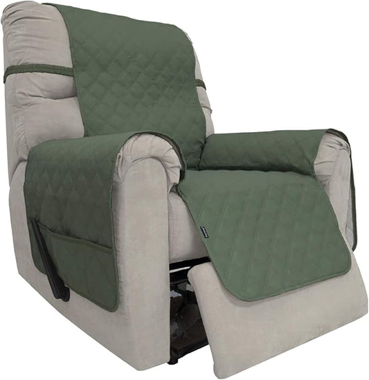 Easy-Going Sofa Slipcover Waterproof Recliner Chair Cover Non-Slip Fabric Couch by Easy-Going