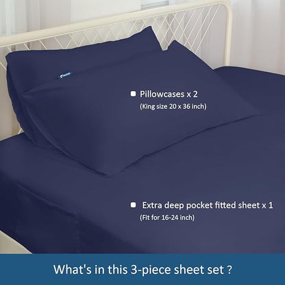 Moonsea King Size Sheets Set for Air Mattress - Image 4