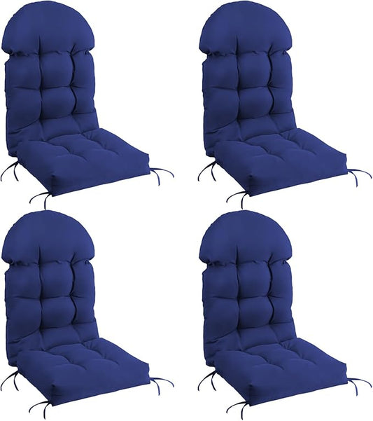 FUNBERRY Patio Chair Cushions Set of 4, Thicken Comfy Cushions by FUNBERRY