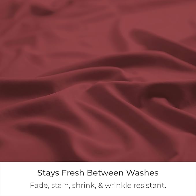 Mellanni Bed Skirt Twin Size - Image 4