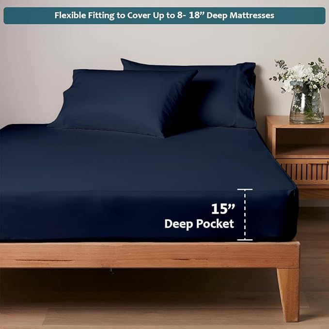 Full Size Bed Sheets Set - Image 3