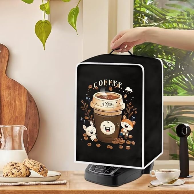 Mumeson Coffee Cup Maker Cover, Blender Dust Protection, Stand Mixer Pouch - Image 4