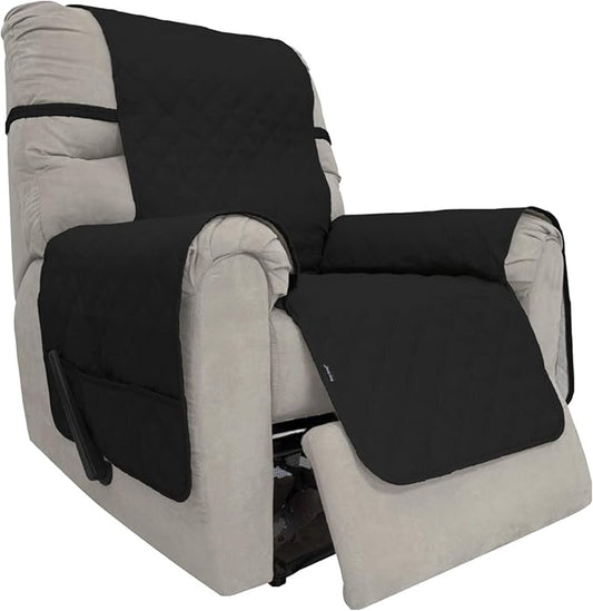 Easy-Going Sofa Slipcover Waterproof Recliner Chair Cover Non-Slip Fabric Couch by Easy-Going