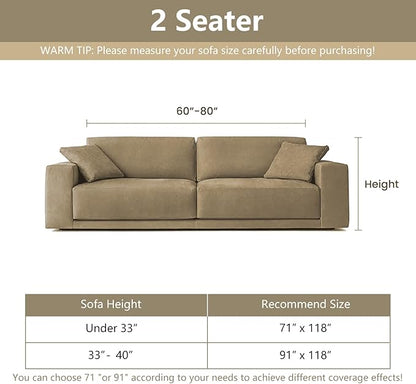 MYSKY HOME Boho Sofa Covers, Couch Covers - Image 6