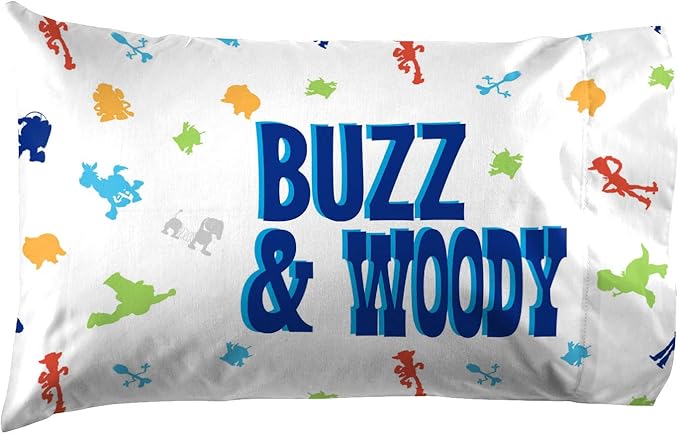 Jay Franco Disney Pixar Toy-Story You've Got A Friend in Me 1 Pack Pillowcase - Image 2