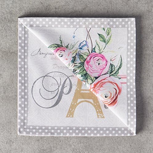 Maison d' Hermine Cloth Napkins Set of 4 100% Cotton Everyday Reusable Square - Image 3