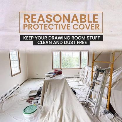 ZUPERIA Canvas Drop Cloth for Painting Painters Drop Cloth for Painting - Image 7