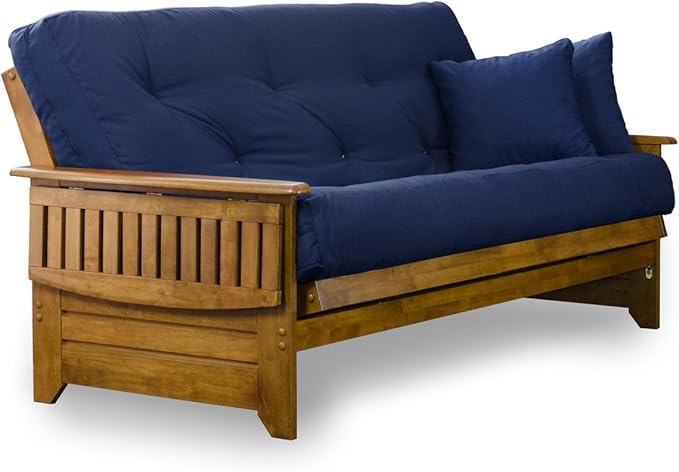 Nirvana Futons Brentwood Tray Arm Futon Sofabed Set by Nirvana+Futons