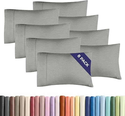 Queen Pillow Cases Set of 8 by CGKUnlimited