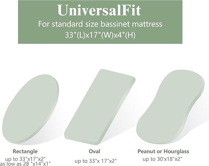 Baby Muslin Bassinet Sheets 3 Pack - Image 6