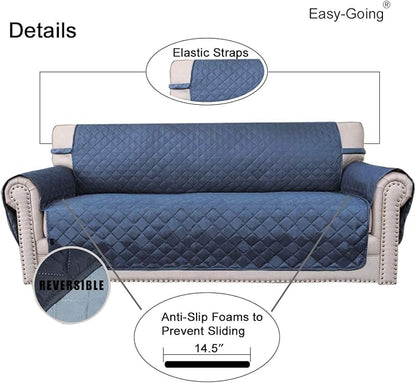 Easy-Going Chair Sofa Slipcover Reversible Sofa Cover Water Resistant Couch - Image 3