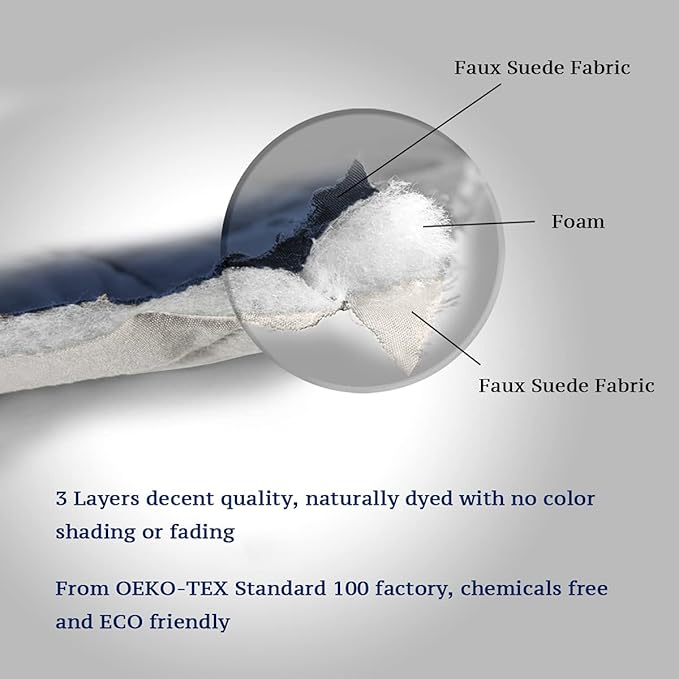 H.VERSAILTEX Reversible Futon Cover Water Repellent Armless Sofa Slipcover - Image 5