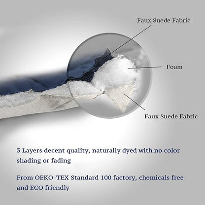 H.VERSAILTEX Reversible Futon Cover Water Repellent Armless Sofa Slipcover - Image 5