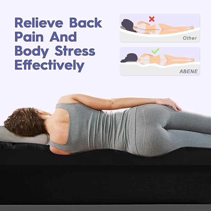 ABENE Mattress Topper Full for Back Pain Relief, Extra Thick Mattress Pad - Image 5