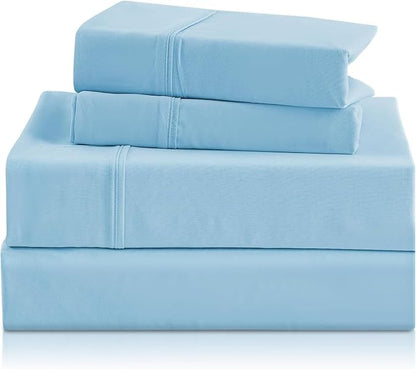 Holtel Luxury Twin Sheet Set by COZYSMILE