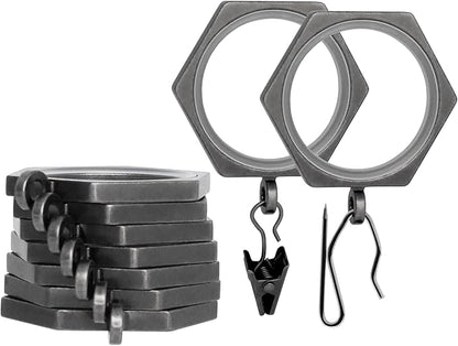 BlastHome® Luxury Curtain Rings by BlastHome