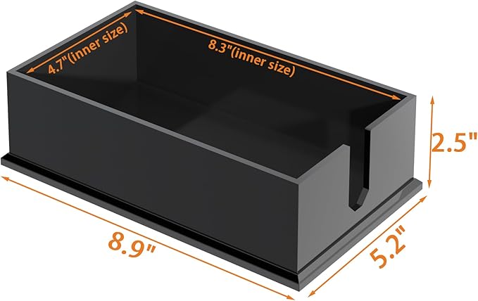 Napkin Holder for Table, Acrylic Napkin Paper Towel Holder for Kitchen - Image 4