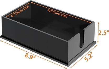 Napkin Holder for Table, Acrylic Napkin Paper Towel Holder for Kitchen - Image 4