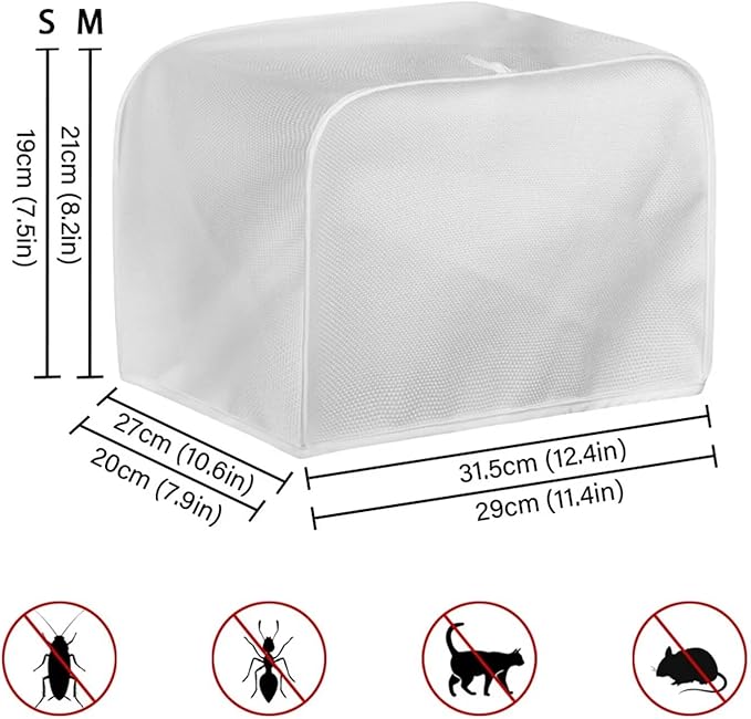 Cat Butterfly Printed Toaster Cover - Image 2