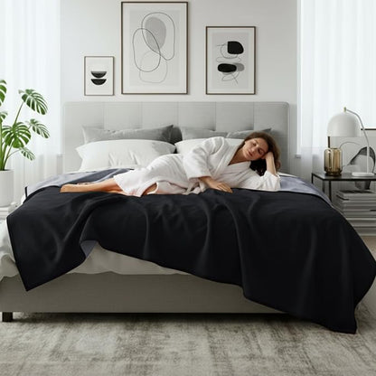 Waterproof Blanket for Bed Couch Sofa, Fleece and Flannel Waterproof Mat - Image 6