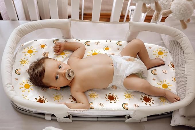 Jola's House 4 Pack Boho Bassinet Sheets - Image 3