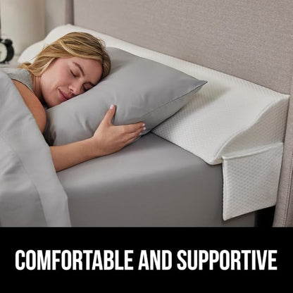 GORILLA GRIP Patent Pending Bed Wedge Pillow Headboard Gap Filler, US Designed - Image 5