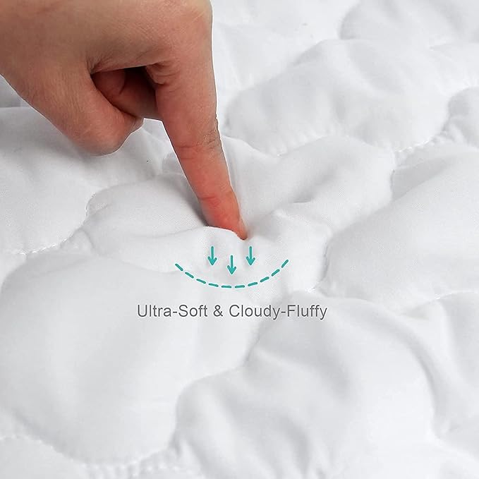 Cradle Bassinet Mattress Pad Cover - Image 2