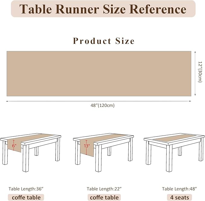 Burlap Boho Table Runner Farmhouse Rustic Jute Macrame Woven Dining Table Runner - Image 4