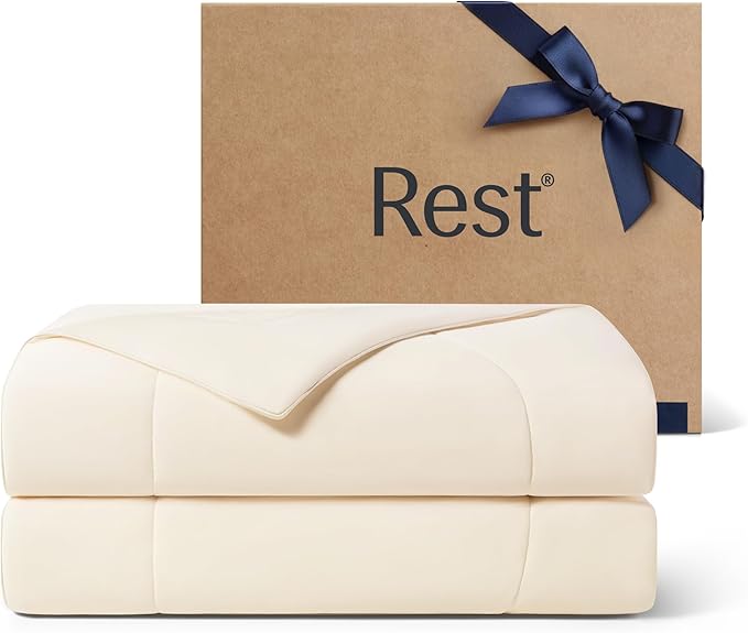REST® Evercool® Cooling Comforter, King/Cali King, Blanket by REST