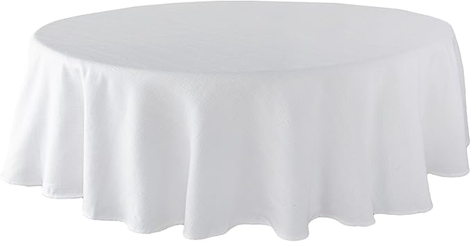 Benson Mills Cameron Textured Fabric Table Cloth, - Image 7
