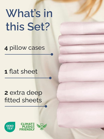Extra Deep Split King Sheet Set - Image 2