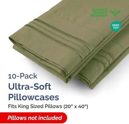 King Pillow Cases Set of 10 - Image 2