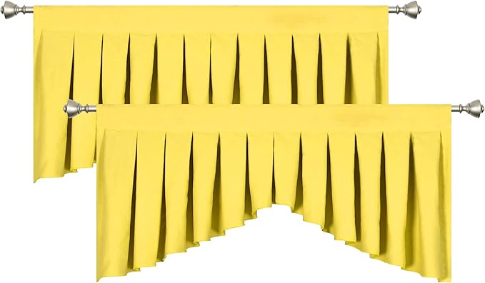 Brilliant Yellow Window Valance - Image 3