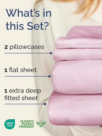 Extra Deep Twin Sheet Set - Image 2