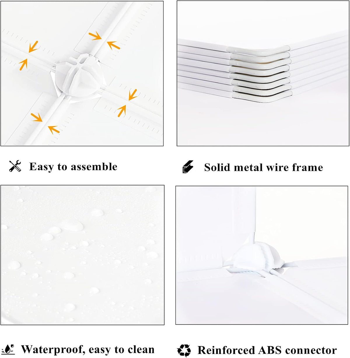 awtatos closet organizers and storage, 6 cube storage on a desk or shelf
