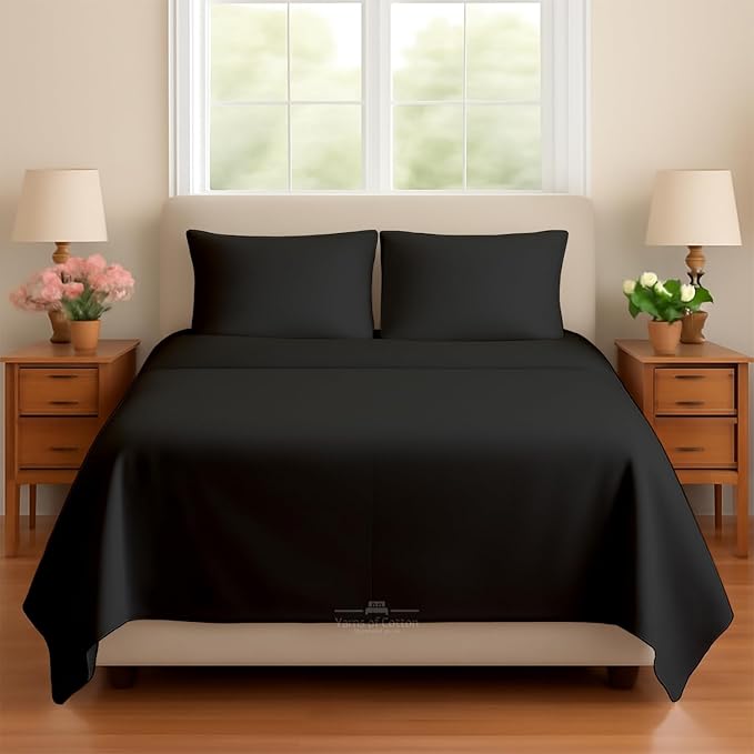 Sleeper Sofa 4 Piece Bed Sheet Set Premium Quality 100% Cotton 500 Thread Count by Yarns+of+Cotton