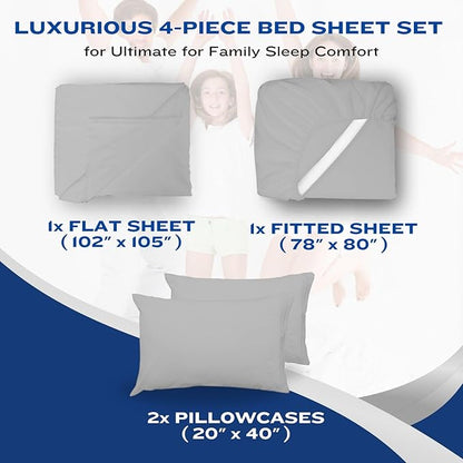 DREAMCARE California King Sheet Sets - Image 8