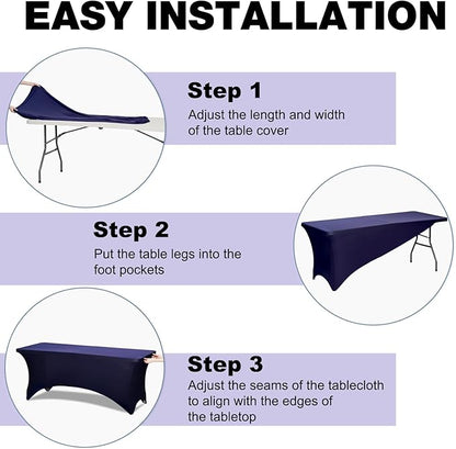 Trlyc 1 Pack 4FT Spandex Table Cloth - Image 5