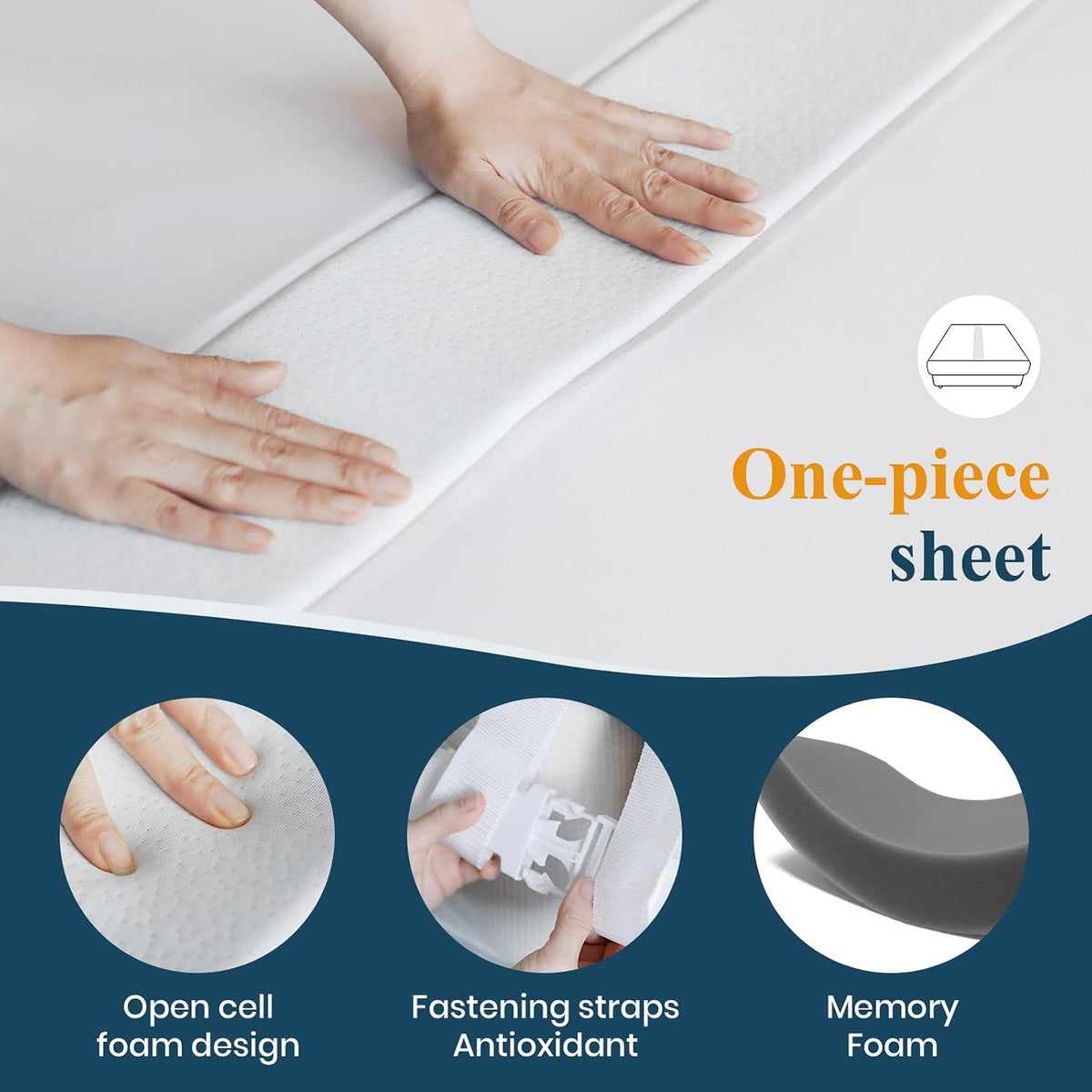 feelathome 3-in-1 bed bridge twin to king converter, package contents