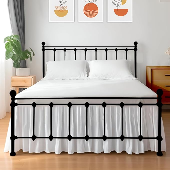 Shreem Linen Ruffled Bed Skirt by SHREEM+LINEN
