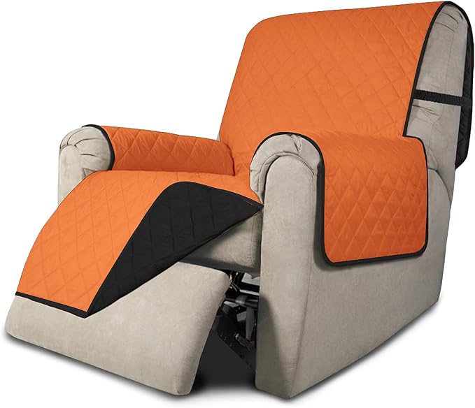 Easy-Going Recliner Chair Slipcover Reversible Sofa Cover Water Resistant Couch by Easy-Going