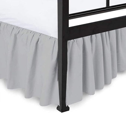Shreem Linen Ruffled Bed Skirt by SHREEM+LINEN