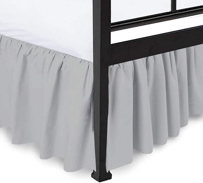 Shreem Linen Ruffled Bed Skirt by SHREEM+LINEN