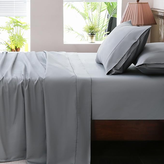 Extra Deep Pocket Queen Sheets 18-24 Inch 100% Egyptian Cotton 1000 Thread by overket