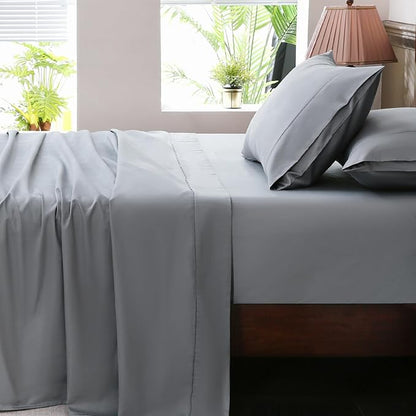Extra Deep Pocket Queen Sheets 18-24 Inch 100% Egyptian Cotton 1000 Thread by overket