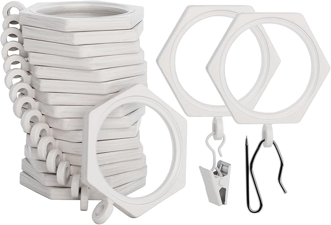 BlastHome® Luxury Curtain Rings by BlastHome