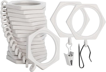 BlastHome® Luxury Curtain Rings by BlastHome